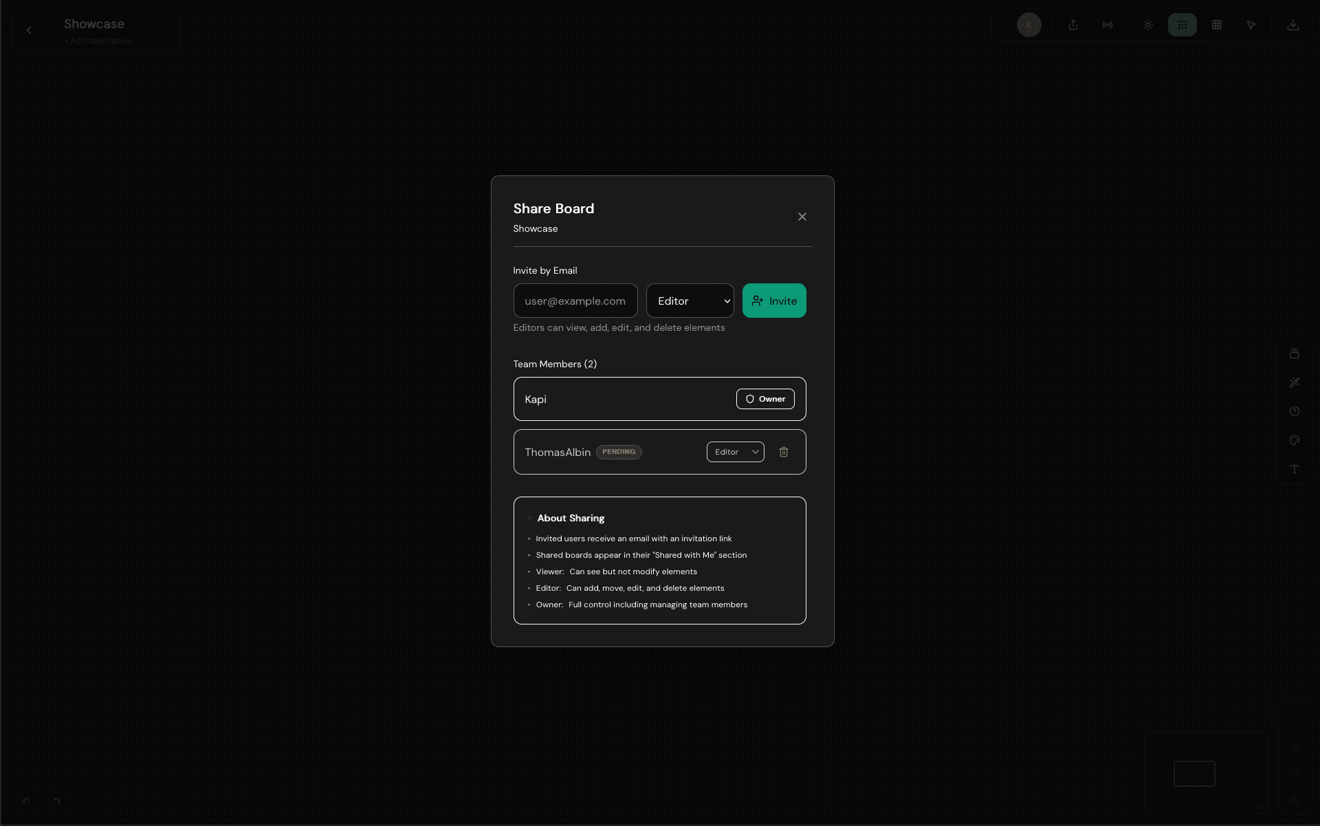 Work Together Feature